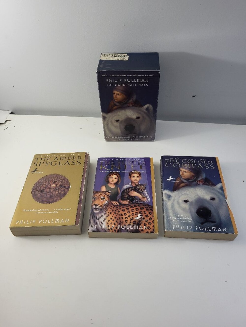 His Dark Materials Box Set by Philip Pullman 3 Paperback Books Fantasy Series